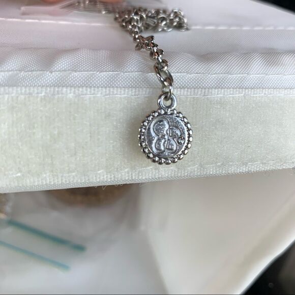 🛍3/$20 JESSICA Simpson Silver rhinestone costume necklace - Picture 5 of 5